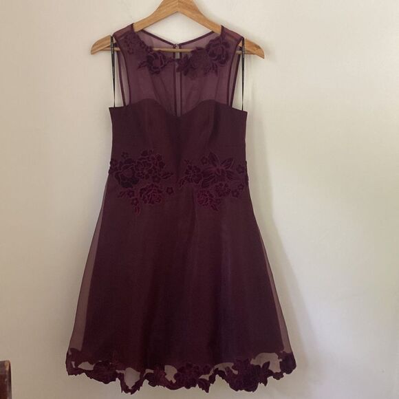 Karen Millen Embroidered A-line Dress - Picture 3 of 13